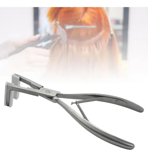 Cinta En Alicates Para Extensiones De Cabello Herramienta L