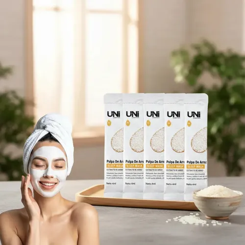 Mascarillas Faciales X4 Hidratantes Mask Pulpa De Arroz 4ml
