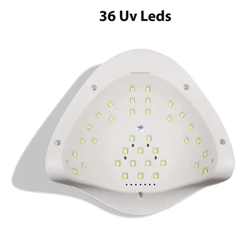 Kit Manicura Semipermanente Cabina Uv Led 80w Uñas Completo
