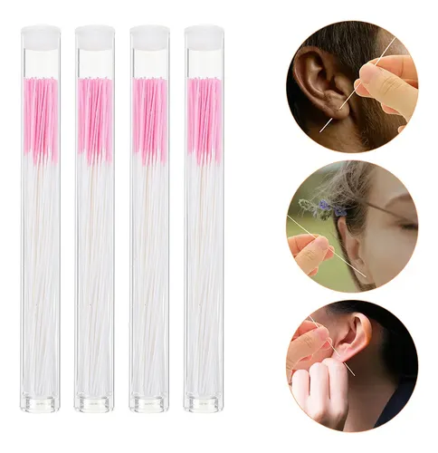 Hilo Dental Práctico Para Limpiar Piercings, 4 Cajas