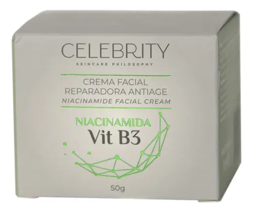 Crema Facial Antiarrugas Niacinamida X50g Celebrity