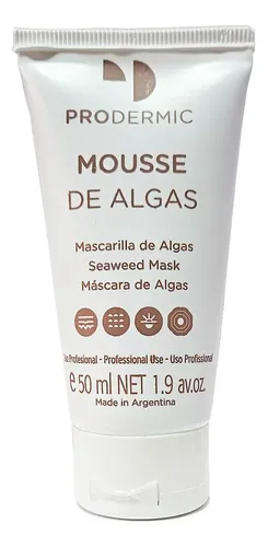 Mousse De Algas Mascarilla Facial 50ml Prodermic Tipo de piel Todo tipo de piel