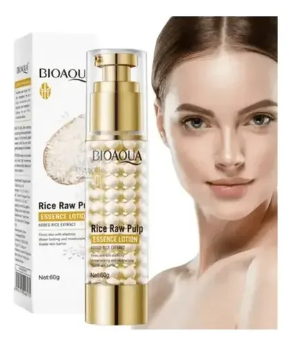 Loción Suero Facial Antimanchas Arroz 60 Ml Bioaqua