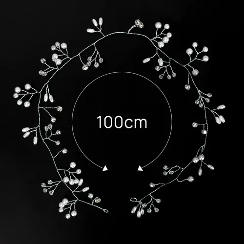 Bp Z- Accesorios Para El Cabello De Novia Con Perlas