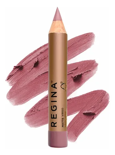 Virgo Labial Mate Larga Duracion Regina Lapiz Cremoso Hidratante