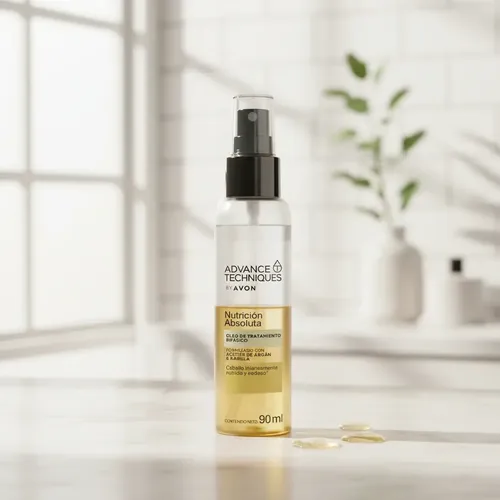 Avon Oleo Capilar Bifasico Nutricion Absoluta Argan X 90ml.