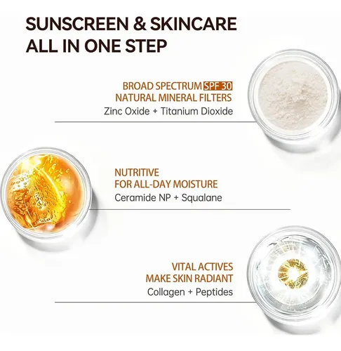 Protector Solar Mineral Tintado 30 Spf En Barra – Qianwhite