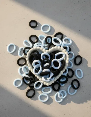 Colitas De Pelo Mini Elásticas Lycra 2cm Pack X100 Mayorista