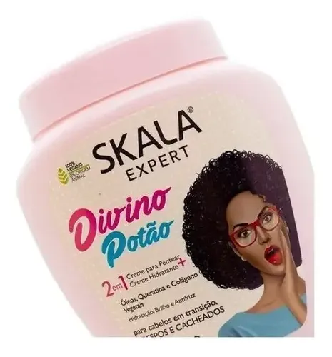 Skala Expert Divino Potao Crema De Peinar Rulos Vegana X1kg