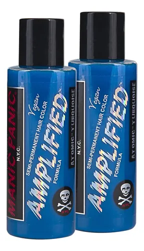 Colorante Pelo Atomic Turquoise 2x Manic Panic Amplified