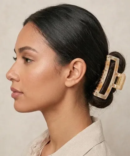 Broches Para El Pelo X3 Translucidos Mujer Urbanchic 1039