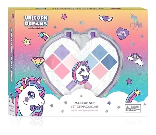 Kit Maquillaje Infantil Unicorn Dreams Hipoalergénico UD5665