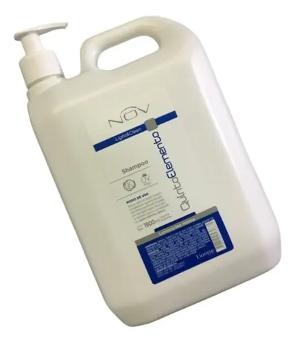 Shampoo Nov Quinto Elemento 1900ml Bidon Bomba Cabello Seco