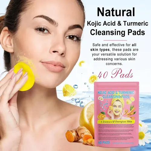 Almohadillas Limpiadoras Ggsp Con Cúrcuma Y Ácido Kójico, Su