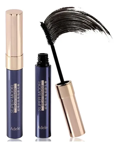 Rímel Negro A Prueba De Agua Grueso Maquillaje De