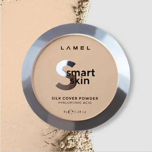 Polvo Compacto Lamel Smart Skin Silk Para Piel Grasa 403
