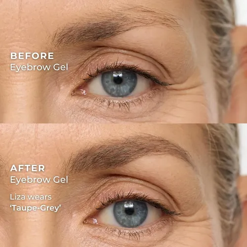 Gel Para Cejas Impermeable Taupe Gris Vegano