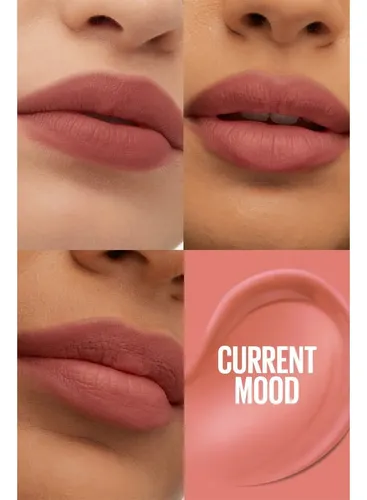 Labial Líquido Tinta Maybelline Teddy Tint 10 Current Mood