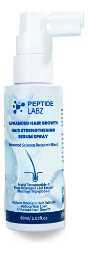Sérum En Aerosol Para El Crecimiento Del Cabello Peptidelabz