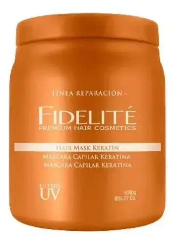 Fidelite Mascara Capilar Profesional Keratina Pote Grande