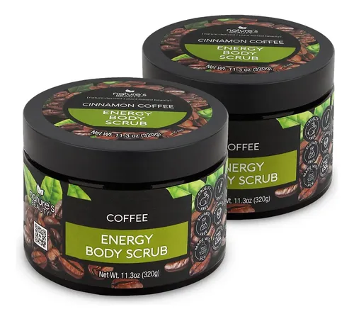 Exfoliante Corporal Nature’s Beauty Canela Y Café Energizant