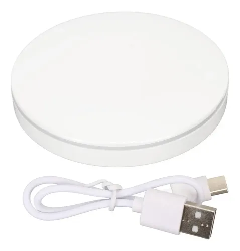Espejo Uv Prueba Protector Solar Con Luz Led 2x Aumentos