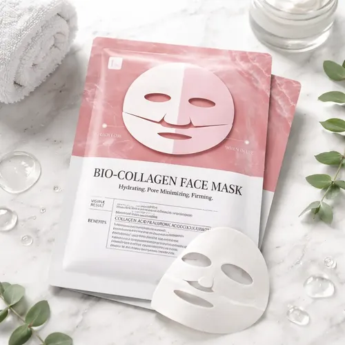 Mascarilla Facial Colageno Hidratante Reafirmante Piel Mixta