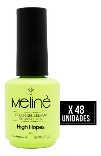 Meliné X 48 Esmaltes Uñas Semipermanentes Gel On Off