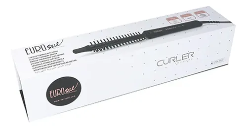 Cepillo Termico Electrico Eurostil Curler Rulos 09050