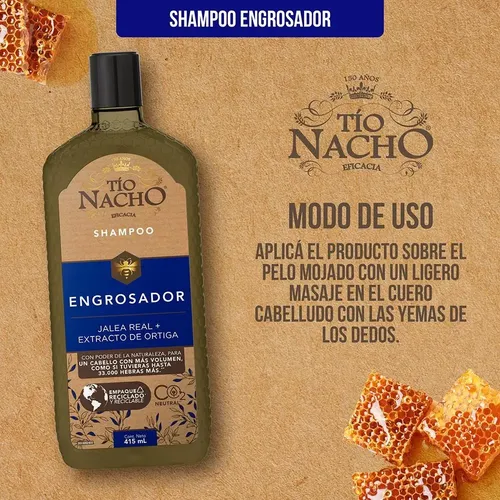Tio Nacho Shampoo + Acondicionador Engrosador V2 Pelo 415ml