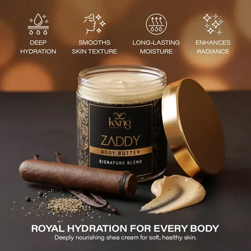Manteca Corporal Kxng Cosmetics Zaddy Organic 113 Ml