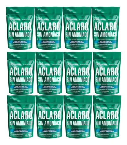 Issue Polvo Decolorante Blond Aclaro Sin Amoníaco 700g X12