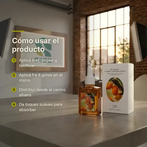 Sérum potenciador de vitamina C Dr.Althea con ácido tranexami