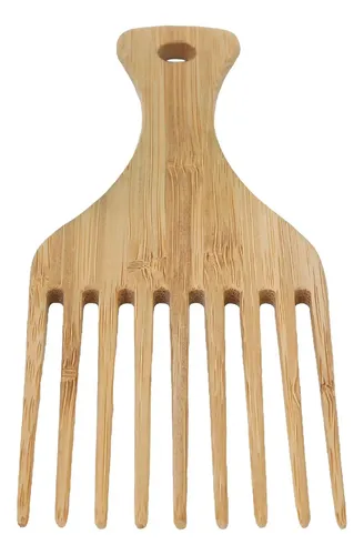 Peine For El Cabello, Peine De Madera For Reflejos Afro,