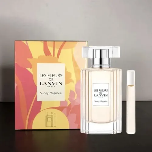 Perfume Lanvin Sunny Magnolia EDT 50 ml + EDP 7,5 ml Mujer Fresco