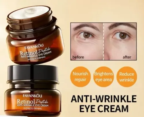 Crema Contorno Ojos Hidratante Antiarrugas Retinol Fayankou 30g Noche