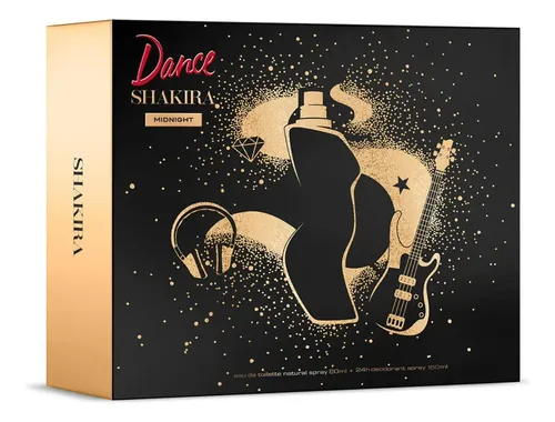 Shakira Dance Midnight Perfume Para Mujer Volumen De La Unidad 80 Ml