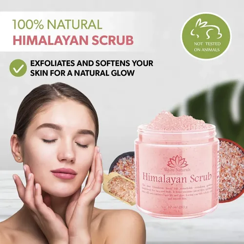 Exfoliante Corporal White Naturals Con Sal Del Himalaya 350