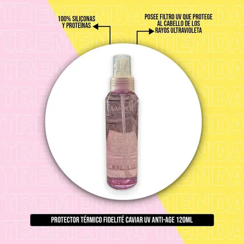 Protector Térmico Fidelité Caviar UV Anti-Age