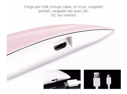 Cabina Led Uv Sun Mini 6w Secador Uñas Esculpidas Gelificada
