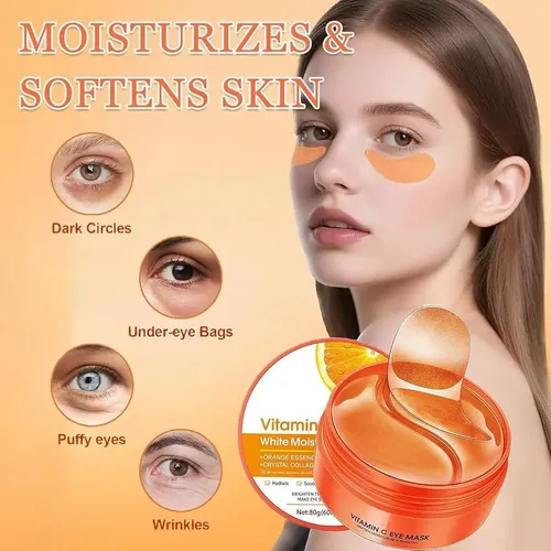 Sadoer Vitamin C Parches Ojos Colágeno 60 Unidades