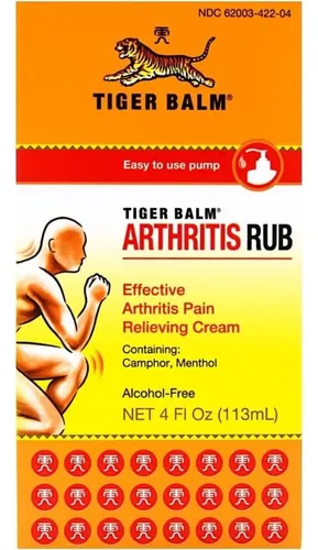 Tiger Balm Arthritis Rub 4 Oz