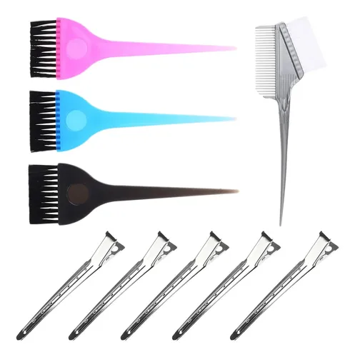 Set De 9 Piezas For Teñir Y Peinar El Cabello –