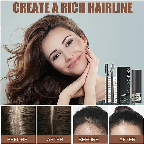 T-kit De Estampado De Cejas Natural Hairline Powder Quick Ey