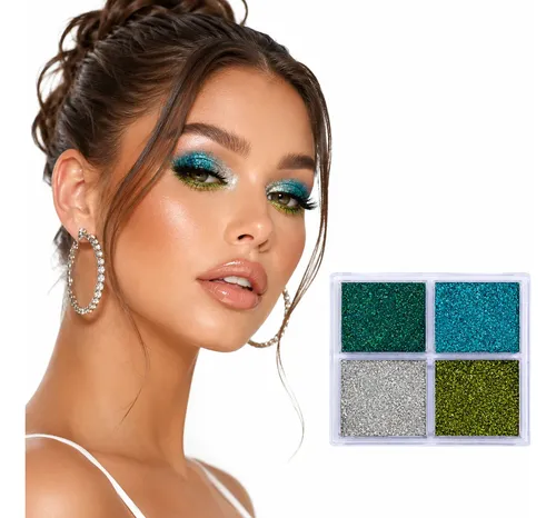 Paleta De Sombras Glitter Prensado Bling Dapop Caobamakeup