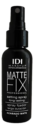 Spray Fijador De Maquillaje Idi Matte Fix Larga Duración
