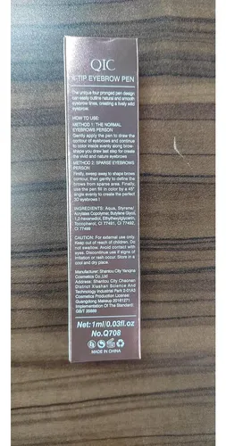 Lápiz Cejas W3w 4 Ramas Marrón Oscuro