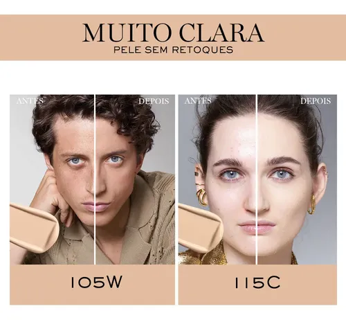 Base de maquillaje Lancôme Teint Idol Ultra Wear, 105 W, base líquida, 30 ml