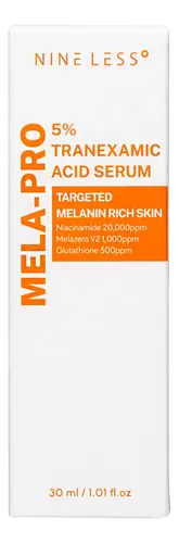 Nine Less Mela-pro 5% Tranexamic Acid Serum Momento De Aplicación Día/noche Tipo De Piel Normal