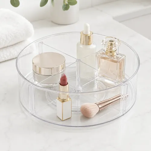 Organizador Para Baño Maquillaje Cremas Giratorio 360 Grados